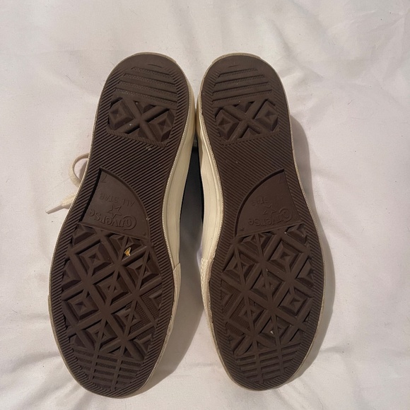 Comme Des Garcons PLAY x Converse Unisex Chuck Taylor High Top Sneakers - Picture 4 of 5